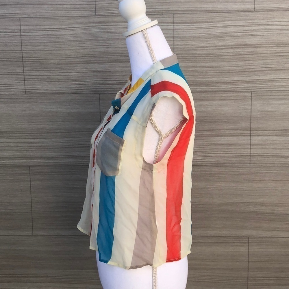 Striped blouse Mind Code Size Small - Picture 4 of 9